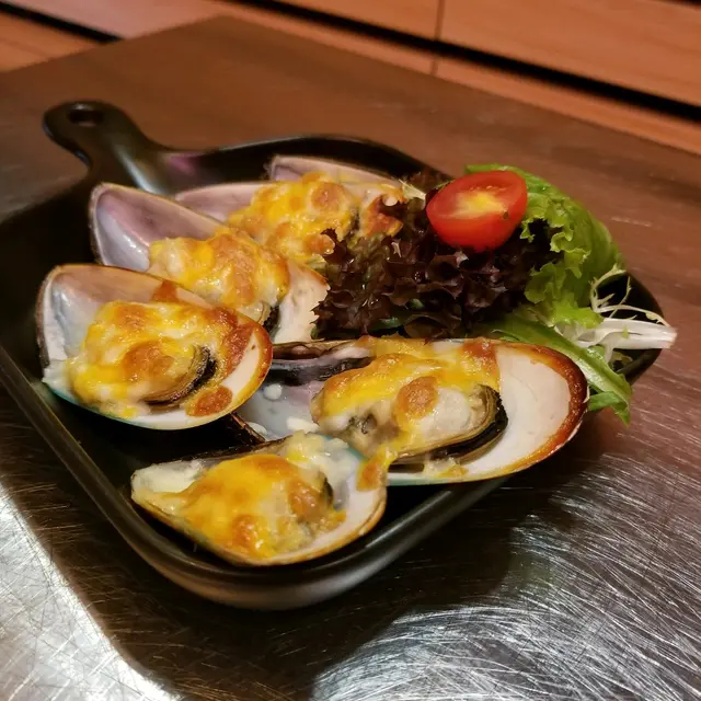 芝士焗紐西蘭青口