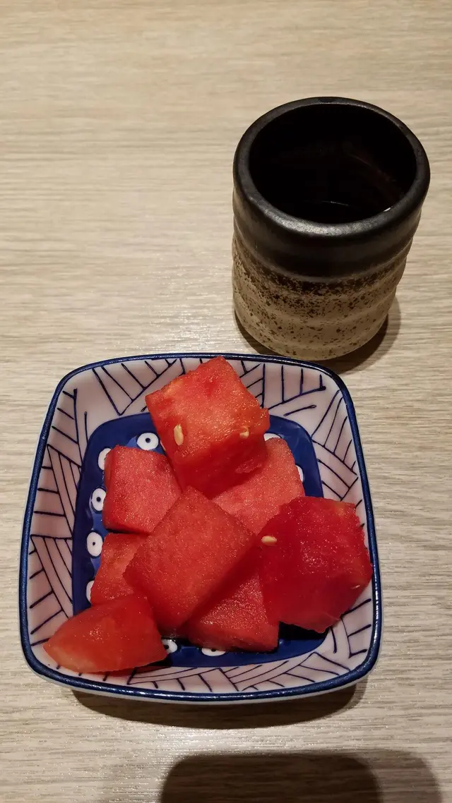 定食奉送生果