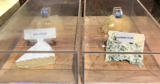 BRIE CHEESE,  DANISH BLUE