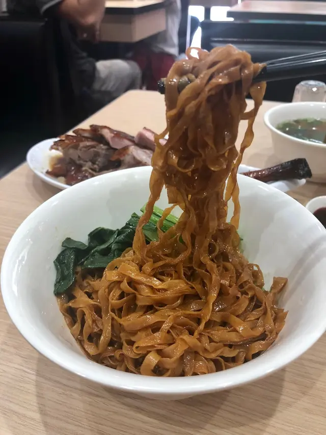 雞油撈麵
