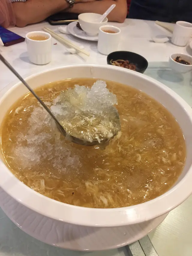 竹笙蟹肉雪燕羨