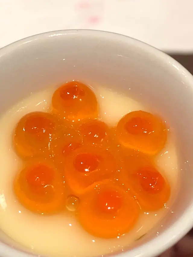 鮭魚子冷蒸蛋𡙡