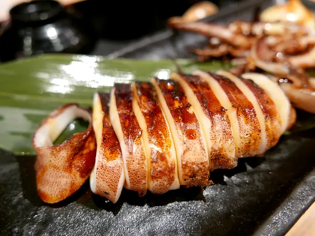 燒北海道產魷魚套餐