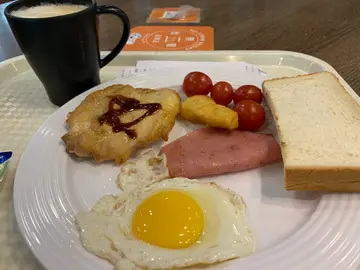 歐陸早餐  熱咖啡