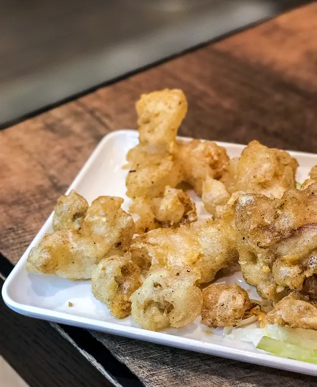 黃金滿屋 (鮮魷+墨魚咀)