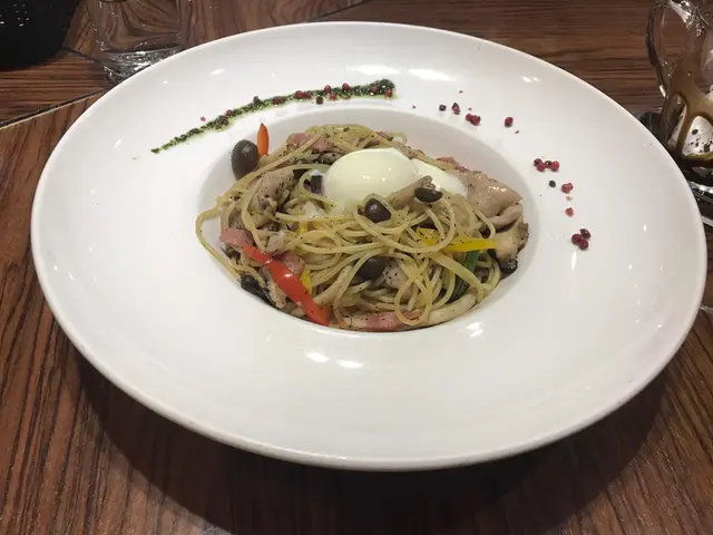 黑松露油雞肉煙肉意粉