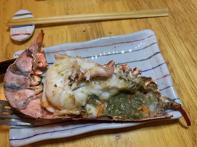 活龍蝦浜燒