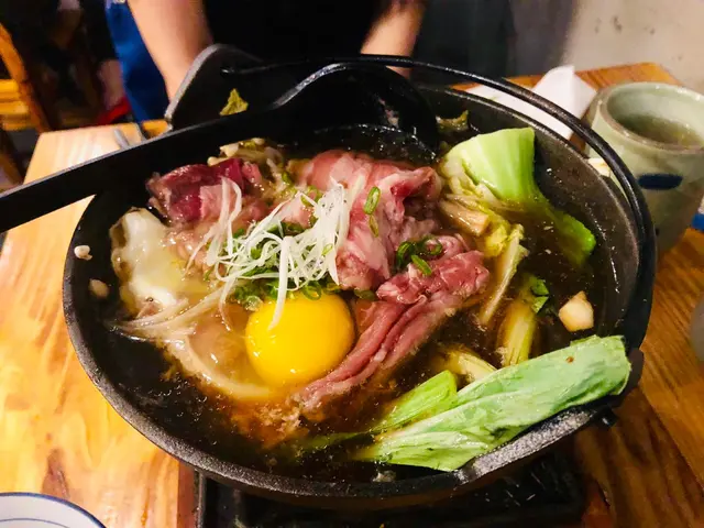 牛肉壽喜燒