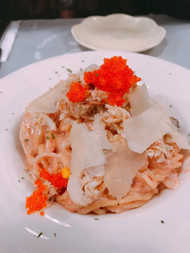 明太子蟹肉意大利粉