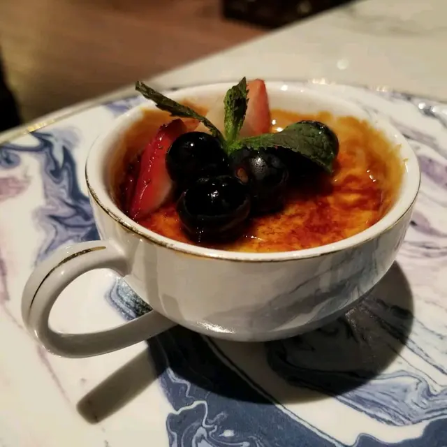 火焰橙酒法式焦糖燉蛋