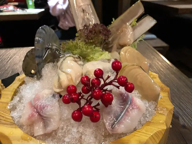 海蝦、聖子皇、鱔片、大蜆