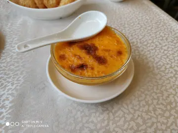 莲蓉焗西米布甸