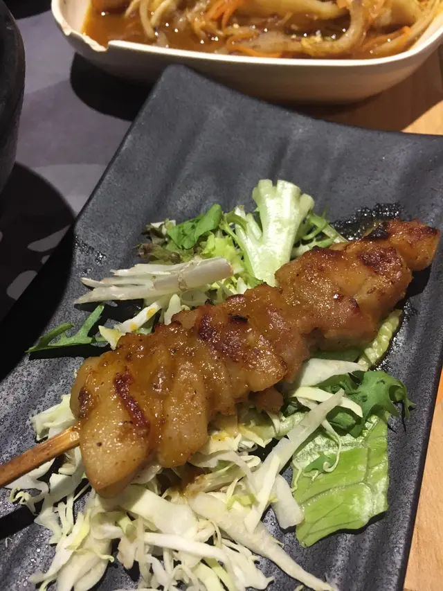 沙嗲雞肉串