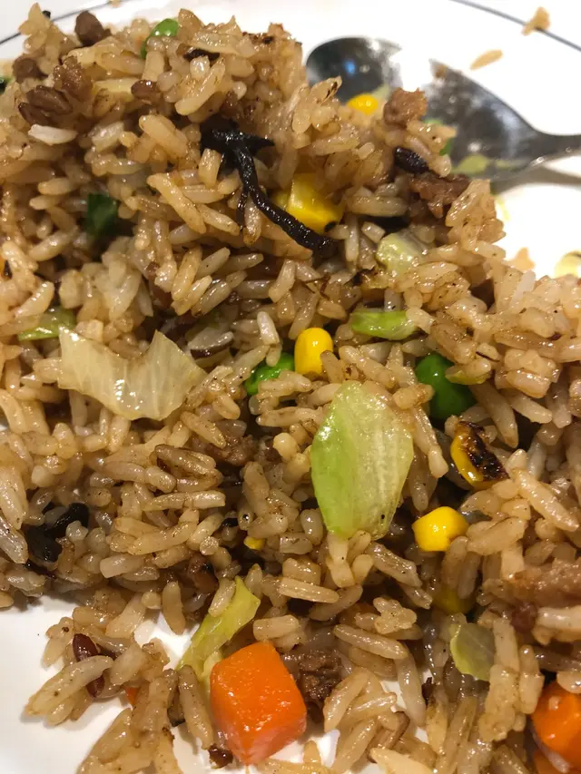 素炒飯，正