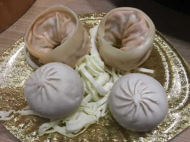 小籠包,韓式泡菜餃