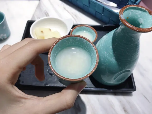 日式傳統甘酒(熱)配日本年糕(桂花)
