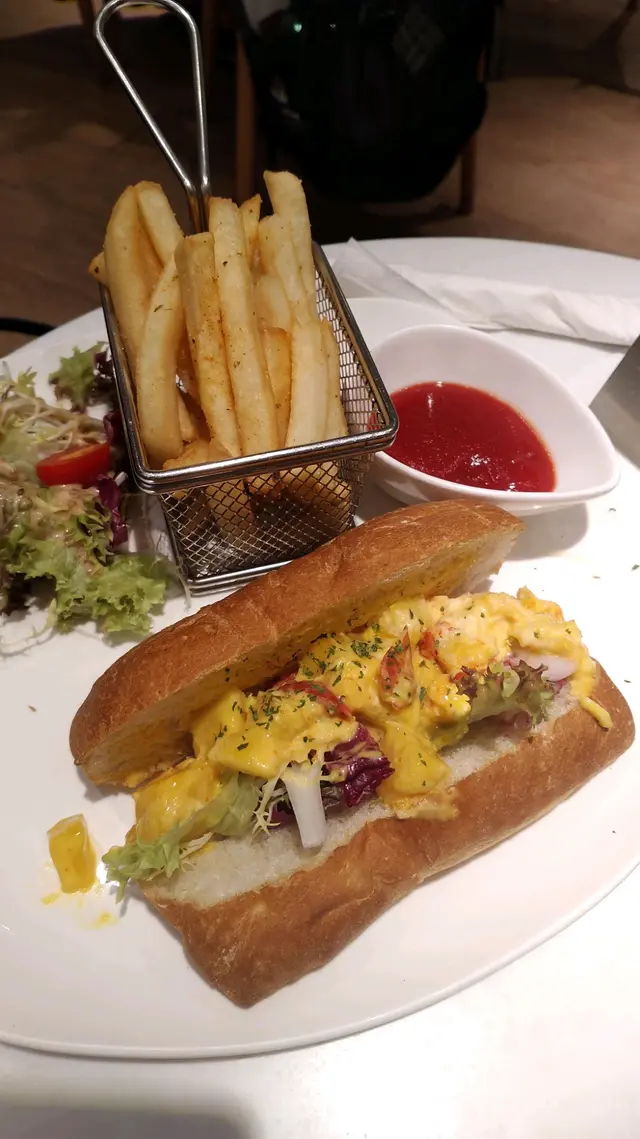 Pieces of shell inside!