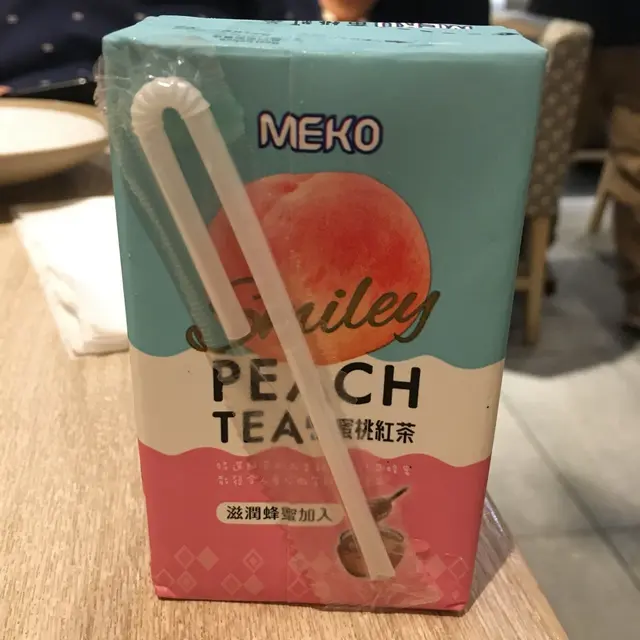 紙包飲品(蜜桃茶)