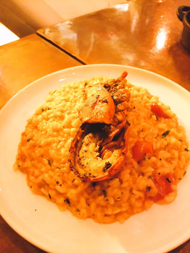 烤龍蝦意大利飯