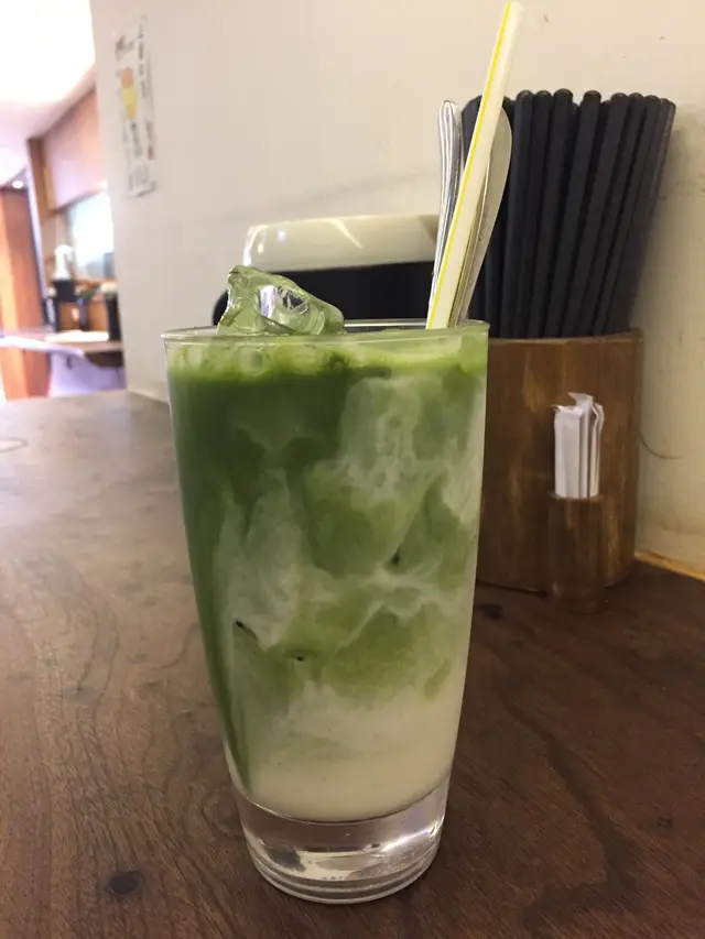 抹茶牛乳(冷)