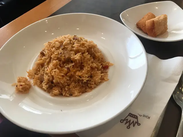 冬陰功豬頸肉炒飯