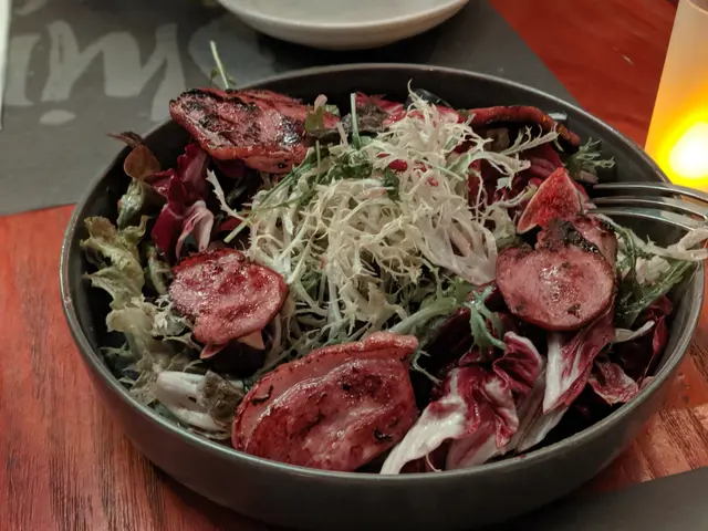 煙鴨胸無花果沙律