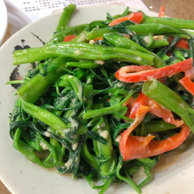 椒絲腐乳炒時菜