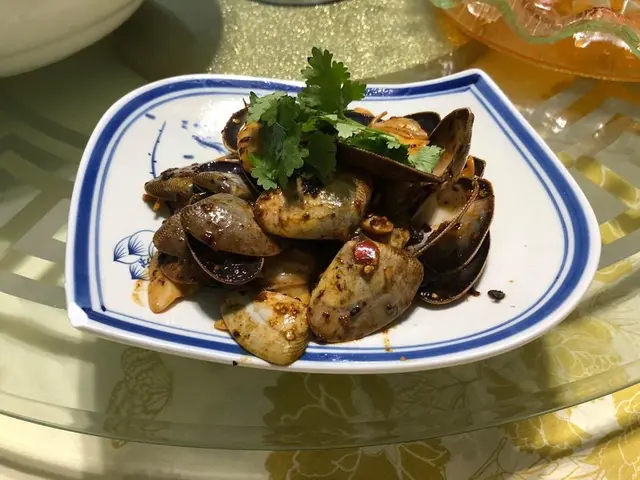 艇家醬炒蝴蝶蜆