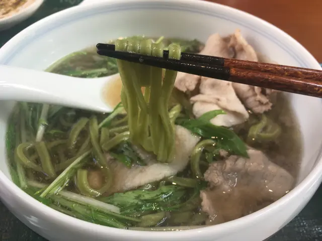 鹿兒島產黑豚肉生茶麵