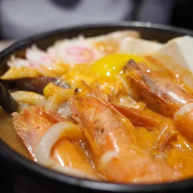 海鮮烤肉豆腐鍋配韓國手打烏冬