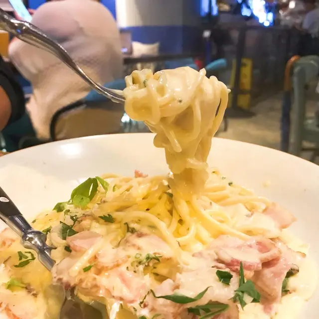 卡邦尼蛋汁煙肉意粉