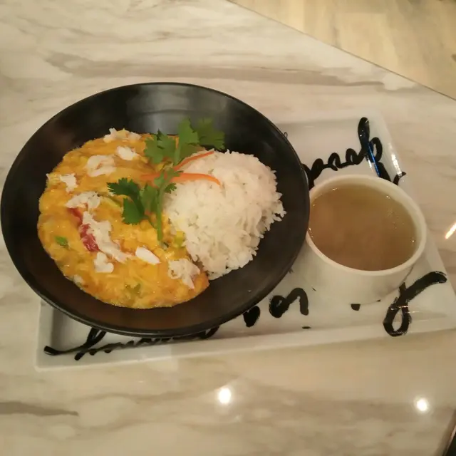 啖啖蟹肉黃咖喱飯