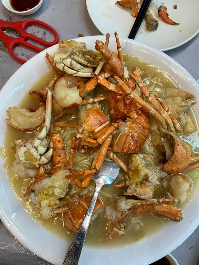 上湯焗龍蝦(伊麵底)