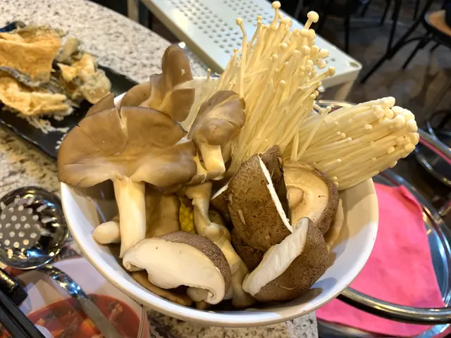 有多款蘑菇又有我最愛既金菇!