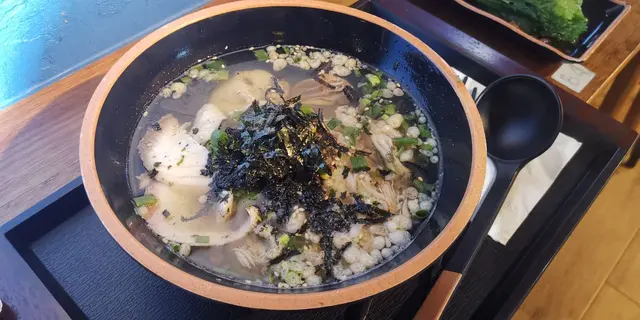 三色海鮮茶漬飯