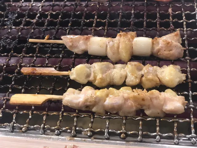 肉類選擇頗多,牛、豬、雞都有。我首推和牛拼盤,肉質鮮嫩,燒時亦都不會黏烤網。燒完放在岩鹽上邊,吃起來更加突出肉味。