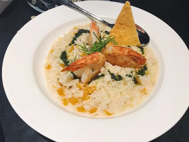 大虎蝦南瓜意大利飯