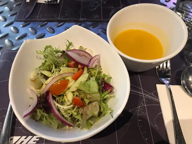 田園沙律及南瓜湯