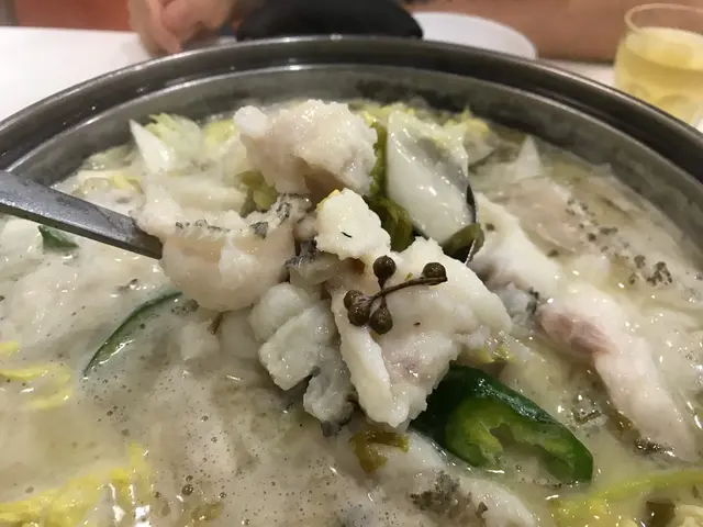 酸菜龍躉魚鍋
