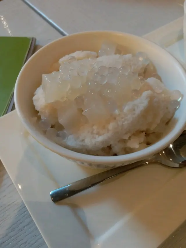 龍眼椰果冰