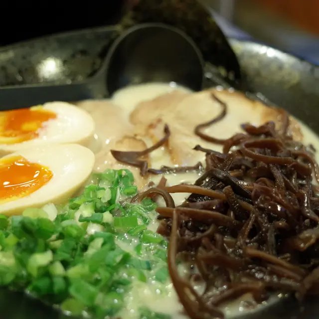 別天神套餐豚骨湯麵