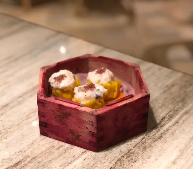 流心鵪鶉蛋燒賣