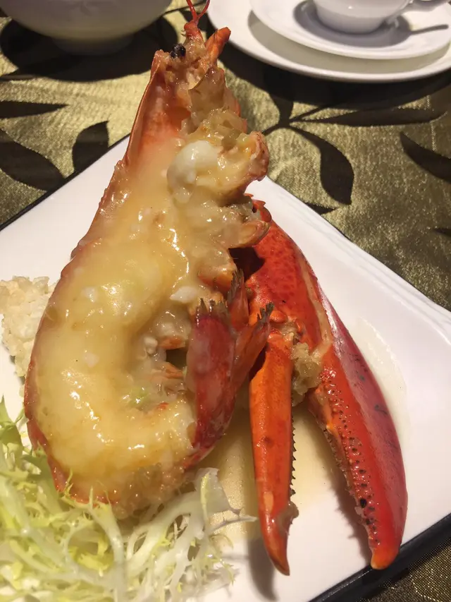 牛油蔥香焗美國龍蝦