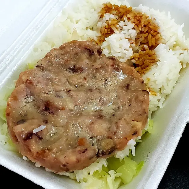 章魚肉餅飯
