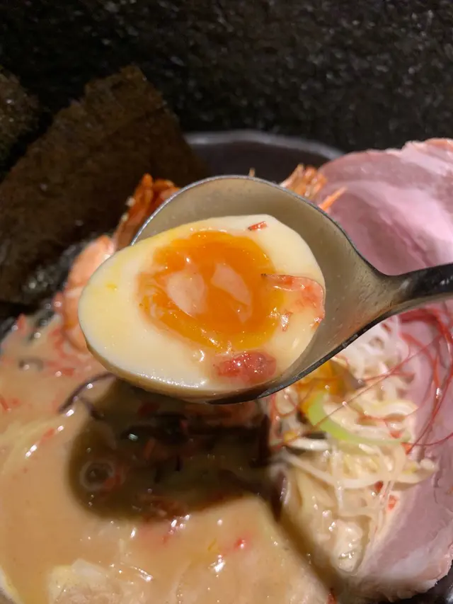 吸收了蝦味的蛋