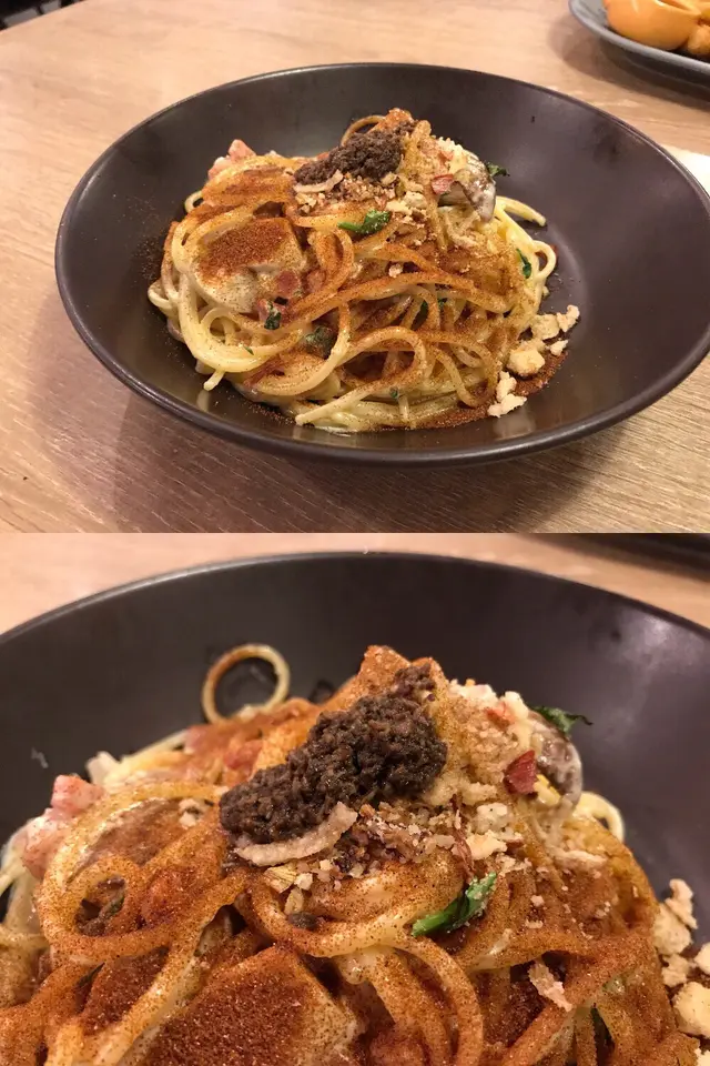 十月初五蝦籽松露意大利粉 