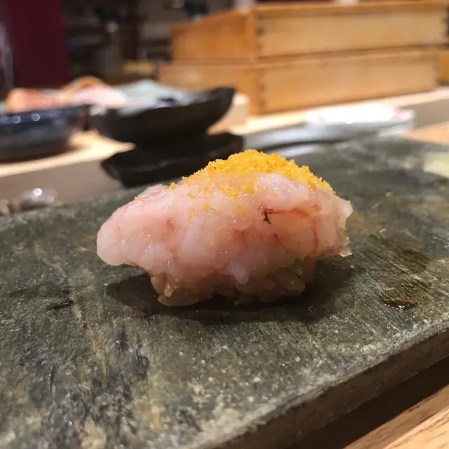 甘海老唐墨乗せ