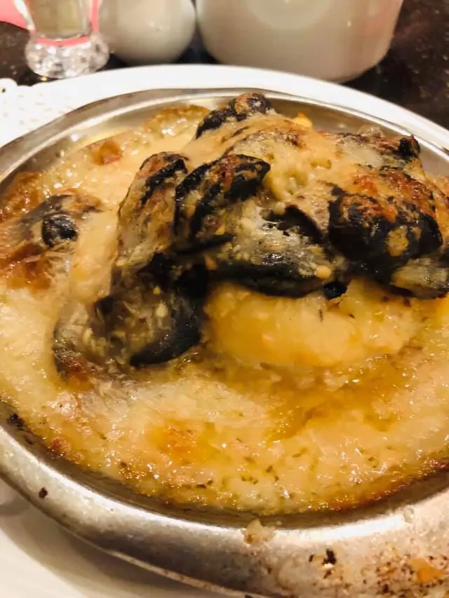 自細已經超級中意食這種焗蝸牛，好味道熱辣辣又有薯溶