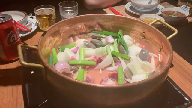 火焰清酒醉甲鍋