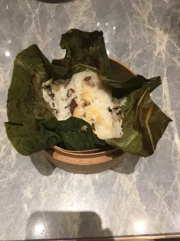 Rice   Wrapped  in  lotus  leaf